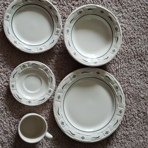 Longaberger pottery set